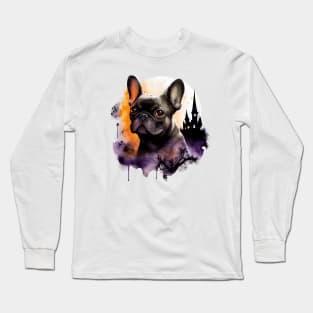 French Bulldog Halloween Long Sleeve T-Shirt